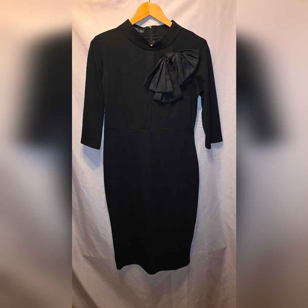 Homeyee Black Dress Womens Size 8 (Large) (Jannie #12)